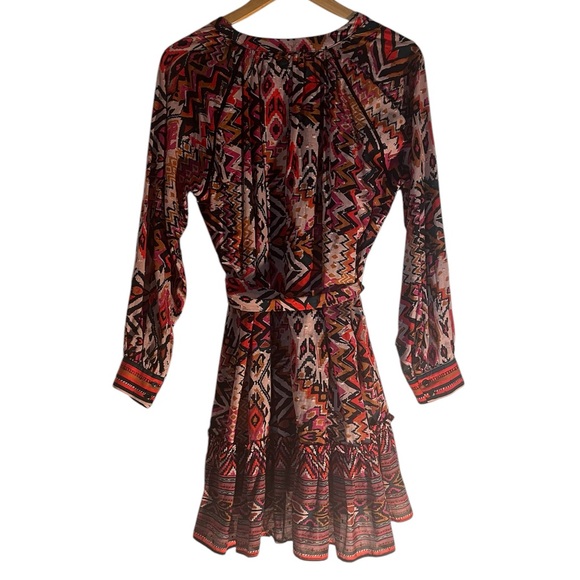 Zara•Angie Button Down Belted Cotton Dress - Picture 8 of 11